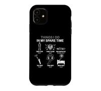 Carcasa para iPhone 11 Cosa Que Hago en mi Tiempo Libre: Entusiasta del Rap, Rapero Divertido