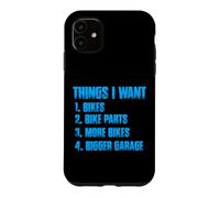 Carcasa para iPhone 11 Cosas Que Quiero Divertido MTB Bicicleta Ciclismo Bicicleta de montaña