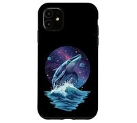 Carcasa para iPhone 11 Cosmic Whale Tail Ocean Endless Galaxy Dream