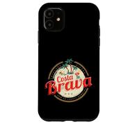 Carcasa para iPhone 11 Costa Brava Vintage Cataluña España Souvenir Vacaciones