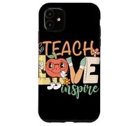 Carcasa para iPhone 11 Cotización de Inspire Educate Retro