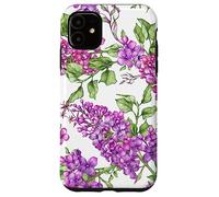 Carcasa para iPhone 11 Cottagecore Aesthetic For Flower Lover Cute Lilac Pattern