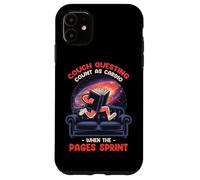 Carcasa para iPhone 11 Couch QUESTING Count AS Cardio When The Pages Sprint
