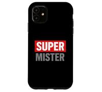 Carcasa para iPhone 11 Cover Regalo Mister Fine Anno Allenatore Calcio Super Mister