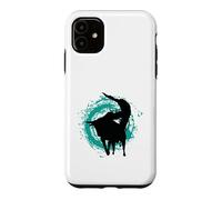 Carcasa para iPhone 11 Cowboy se Cae del Toro en el Rodeo