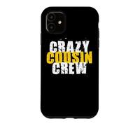 Carcasa para iPhone 11 Crazy Cousin Crew Juventud y Adultos