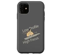 Carcasa para iPhone 11 Crecimiento Personal Perfil bajo Enfoque Alto, mentalidad Motivacional