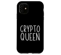 Carcasa para iPhone 11 Crypto Queen para Mujeres en criptomonedas/NFT Girls Crypto