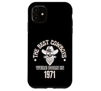 Carcasa para iPhone 11 cumpleaños del Western Cowboys were Born in 1971