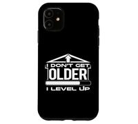 Carcasa para iPhone 11 Cumpleaños Humor Don't Get Older Level Up Gamer Cumpleaños