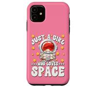 Carcasa para iPhone 11 Cute Astronaut GNOME Graphic For Just A Girl Who Loves Space