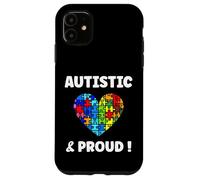 Carcasa para iPhone 11 Cute Autism Awareness I'm Autistic and Proud