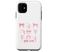 Carcasa para iPhone 11 Cute Gymnastics Bows Aesthetic Gymnast Lover Design
