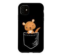 Carcasa para iPhone 11 Cute Kawaii Mens Womens Kids Aussie Pocket Kangaroo Lover