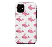 Carcasa para iPhone 11 Cute Pink Whale