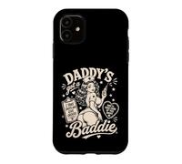 Carcasa para iPhone 11 Daddy'S Got A Baddie Nurse Humor Divertido Retro Pinup