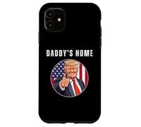 Carcasa para iPhone 11 Daddy'S Home Donald Trump Presidente Conservador Republicano