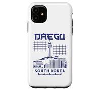 Carcasa para iPhone 11 Daegu Vacation Holiday Bandera de Corea del Sur