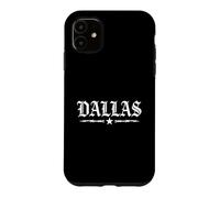 Carcasa para iPhone 11 Dallas Barbed Wire Streetwear Texas Throwback Style
