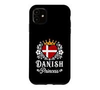Carcasa para iPhone 11 Danish Princess Denmark Flag Proud Danish Girl