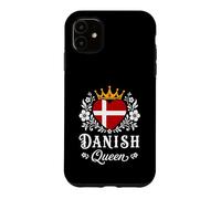 Carcasa para iPhone 11 Danish Queen Denmark Flag Proud Danish Woman