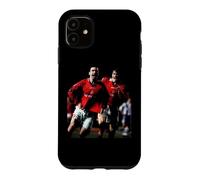 Carcasa para iPhone 11 David Beckham Eric Cantona Goal Celebration Man United Football