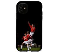 Carcasa para iPhone 11 David Beckham Scholes Man Utd Goal Copa Mundial de Fútbol 1998