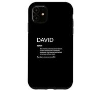 Carcasa para iPhone 11 David Is The Best Funny Name Definition Dave David