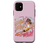 Carcasa para iPhone 11 De Miss To Mrs Lets Get Wild Bachelorette Party