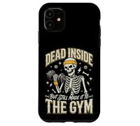 Carcasa para iPhone 11 Dead Inside But Still Made It To The Gym Culturista