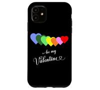 Carcasa para iPhone 11 Declaración Elegante para el día de San Valentín corazón Amor ser mi