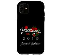 Carcasa para iPhone 11 Decoraciones Vintage de 7º cumpleaños Vintage 2019 7 años