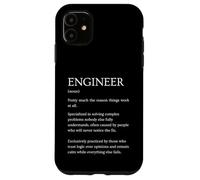 Carcasa para iPhone 11 Definición de Ingeniero Divertido Diccionario sarcástico