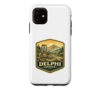 Carcasa para iPhone 11 Delfos Grecia Viaje de Vacaciones a Delfos Grecia Griego