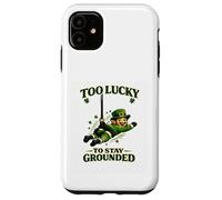 Carcasa para iPhone 11 Demasiado Afortunado para castigar Duendes Divertidos Lucky Joke Irish
