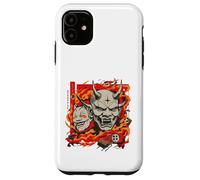Carcasa para iPhone 11 Demon Mask Fire Duo Oni Print Edition Limited