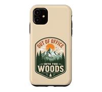 Carcasa para iPhone 11 Detox introvertido Digital Fuera de la Oficina en el Bosque
