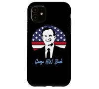 Carcasa para iPhone 11 Día del Presidente George H.W. Bush 41er Presidente 1989-1993