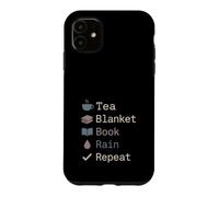 Carcasa para iPhone 11 Día lluvioso Amante Acogedor Introvertido Sadcore Tormenta Nube