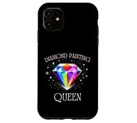 Carcasa para iPhone 11 Diamond Painting Queen - Diseño artístico Colorido para Manualidades