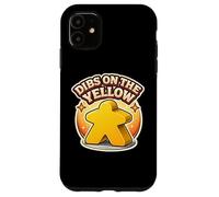 Carcasa para iPhone 11 Dibs On The Yellow Meeple - Ventilador para Juegos de Mesa