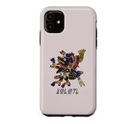 Carcasa para iPhone 11 Dios Azteca México mitología Xolotl Masculino Femenino