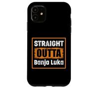 Carcasa para iPhone 11 Directamente Outta Banja Luka Bosnia y Herzegovina Retro