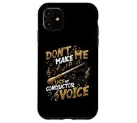 Carcasa para iPhone 11 Director de música No me Hagas Usar mi Voz de Director