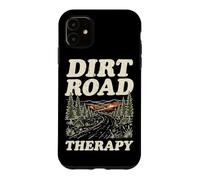 Carcasa para iPhone 11 Dirt Road Therapy Bosque Al Aire Libre Senderismo Rutas Camping