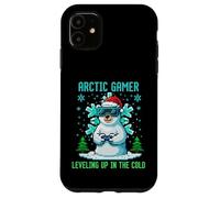 Carcasa para iPhone 11 Diseño Arctic Gamer Pixel Art Retro 8-bit Winter Geek