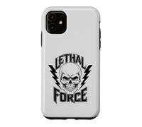 Carcasa para iPhone 11 Diseño de Calavera de Fuerza letal - Bold Lightning Bolt Gothic