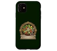 Carcasa para iPhone 11 Diseño de Ensalada mediterránea Romana ilustración Foodie