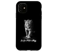 Carcasa para iPhone 11 Diseño de Esposa mamá y Jefe Leona para el día de la Madre Fuerte