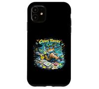 Carcasa para iPhone 11 Diseño de Gato de teoría del Caos - Gato científico Nerd